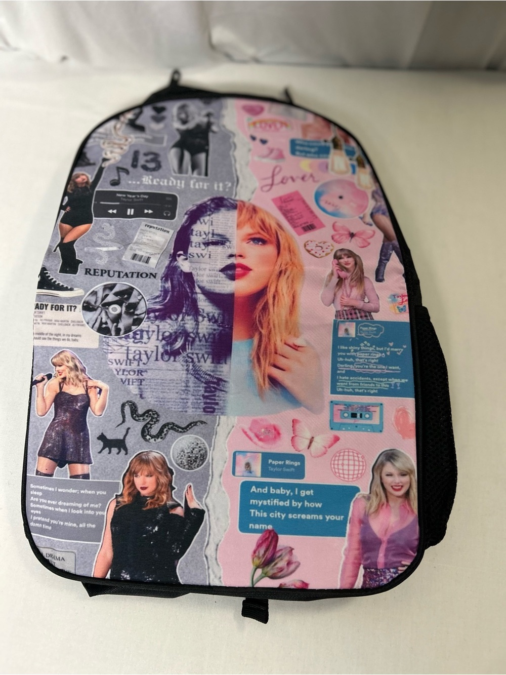 Taylor Swift Pink Collage Print Women’s Backpack